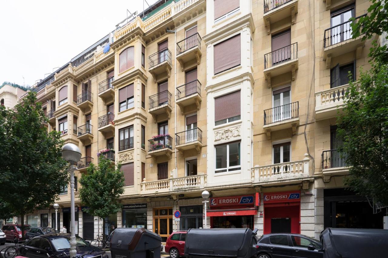 Usandizaga Apartment, Second Line Beach, Free Parking San Sebastian Buitenkant foto