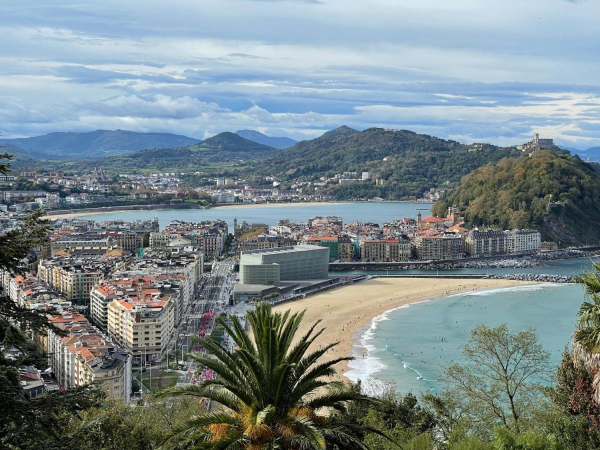 Usandizaga Apartment, Second Line Beach, Free Parking San Sebastian Buitenkant foto